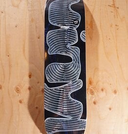 VINYL SKATEBOARDS Spiral Blue Marble Deck - 8.125