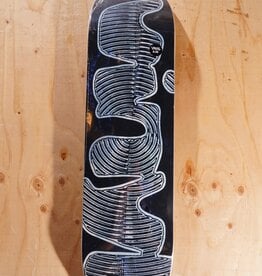 VINYL SKATEBOARDS Spiral Blue Marble Deck - 8.38