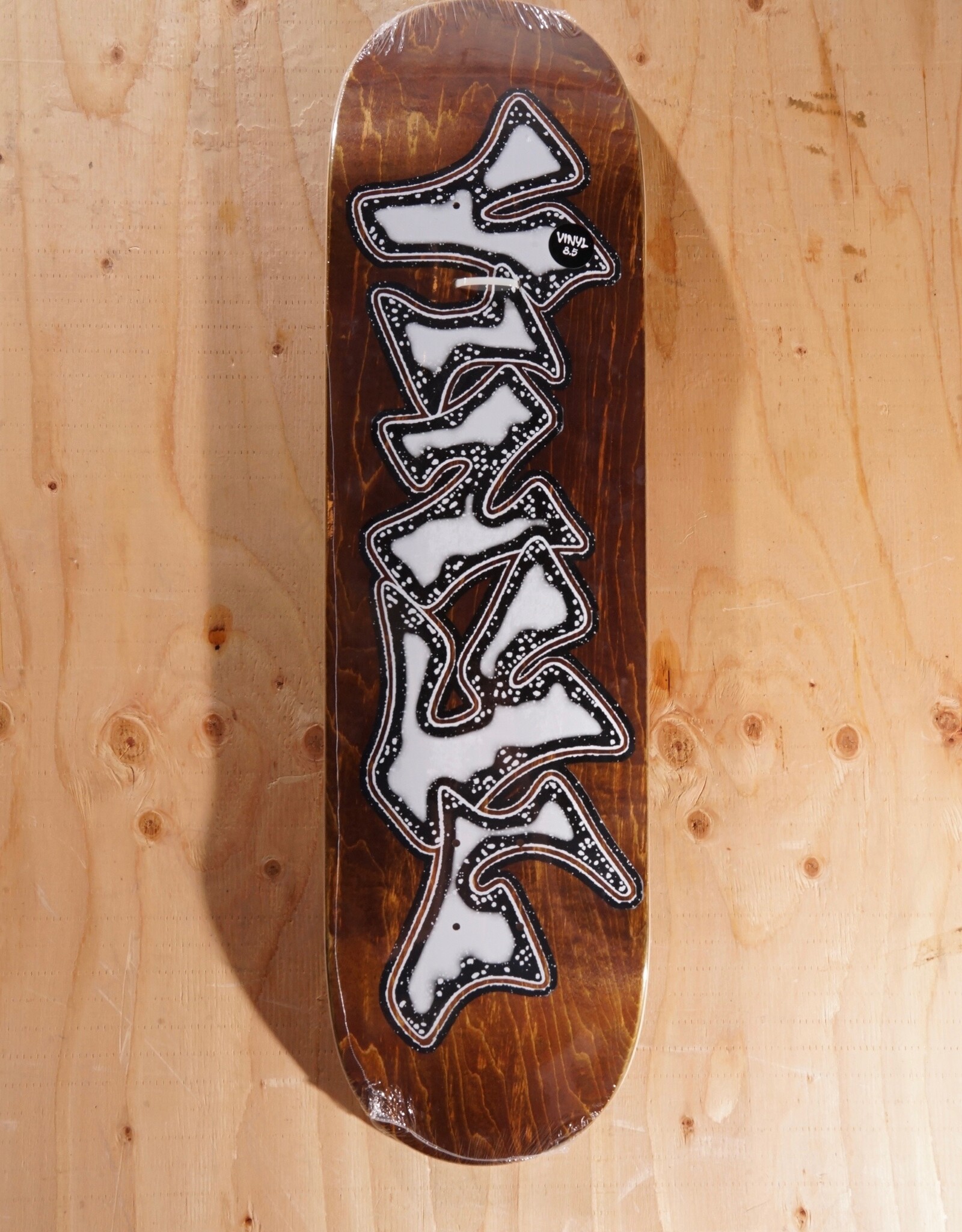 VINYL SKATEBOARDS Graffiti Logo Deck - 8.5