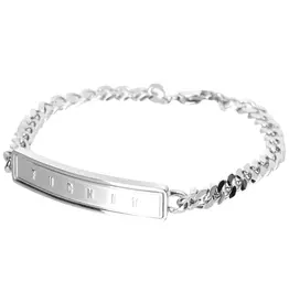 HUF Mini ID Bracelet - Silver