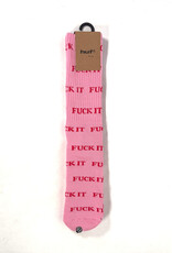 HUF Fuck It Sock - Rose