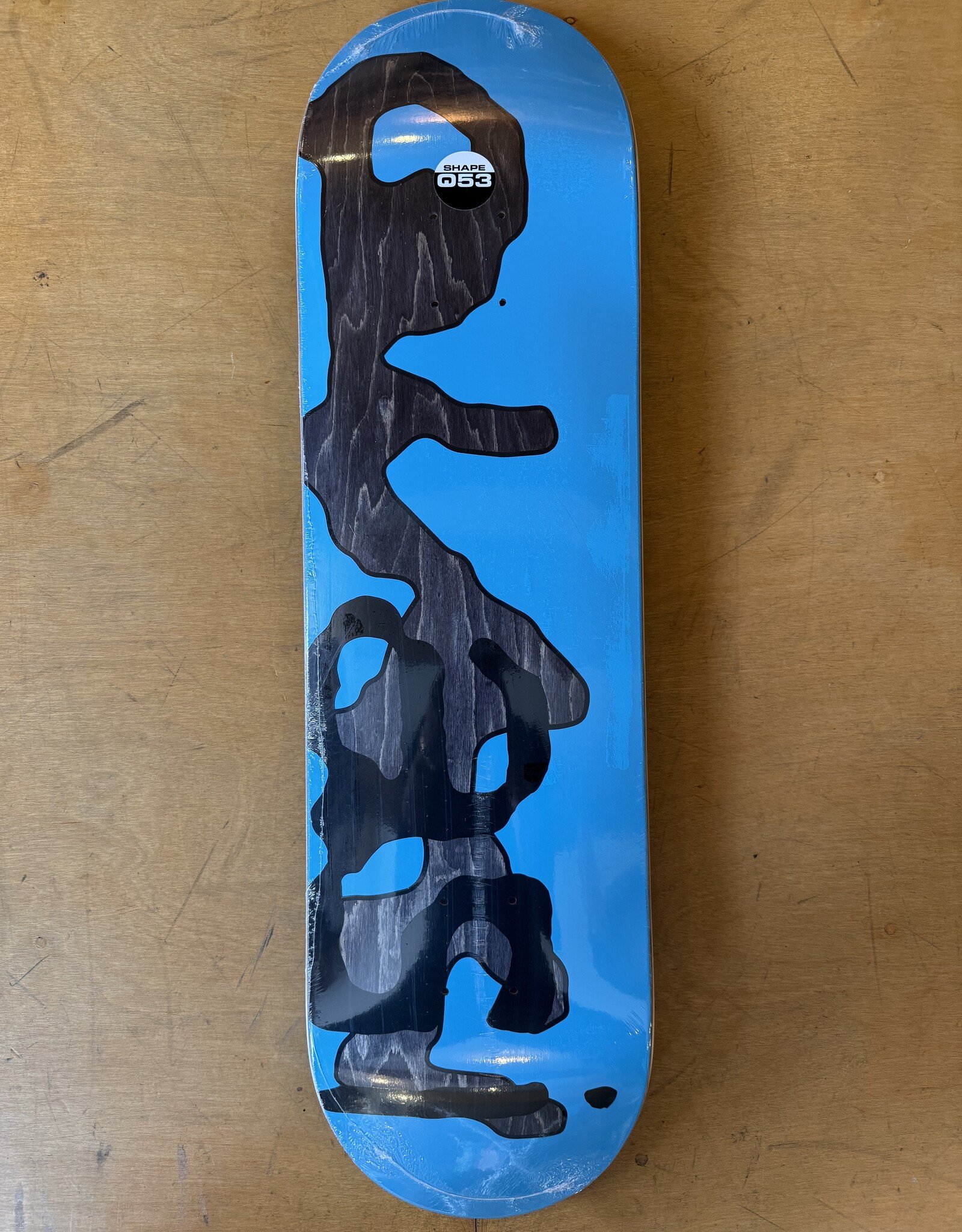 QUASI SKATEBOARDS Lowercase Team Deck Blue - 8.375