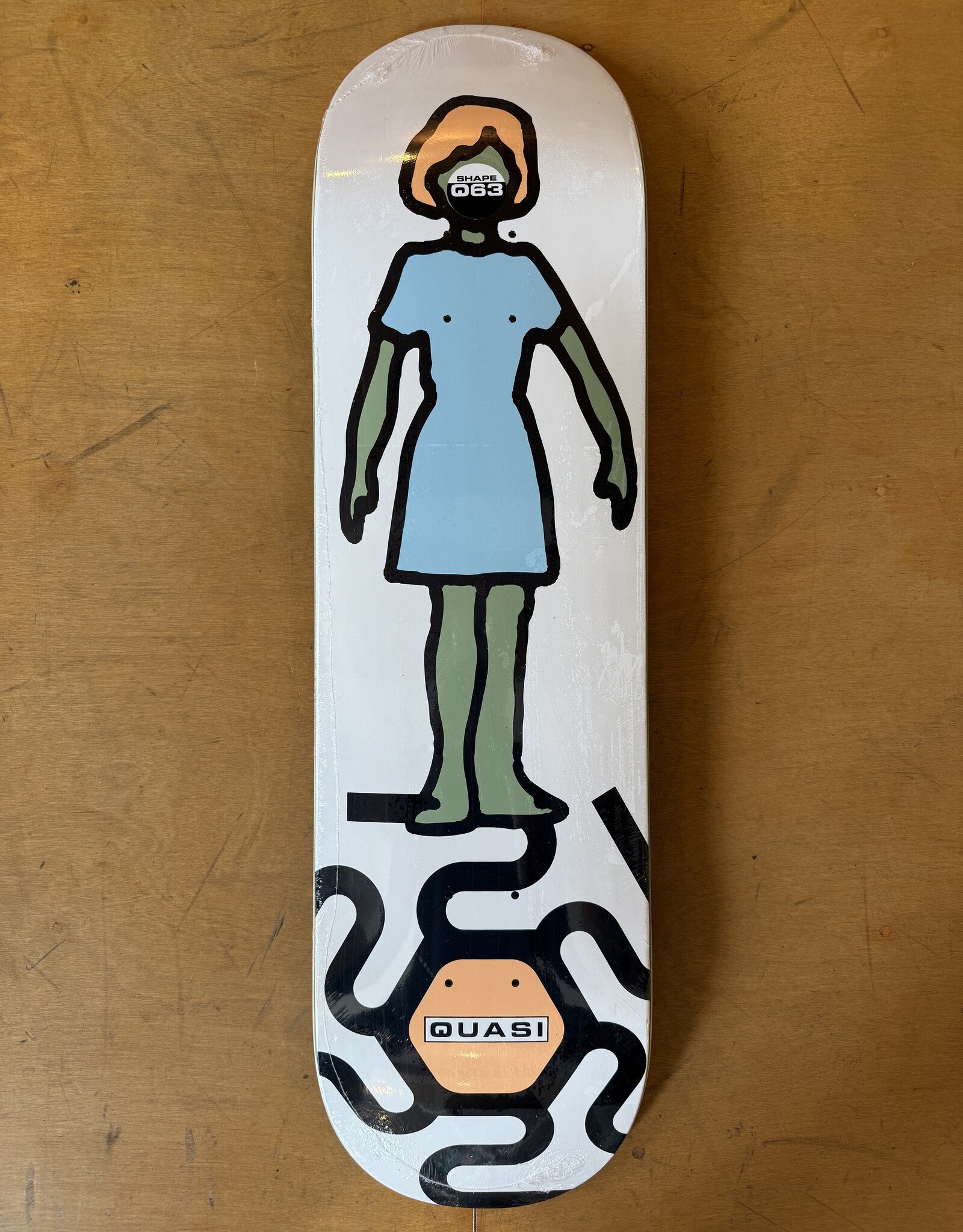 QUASI SKATEBOARDS Zoetrope Team Deck - 8.5