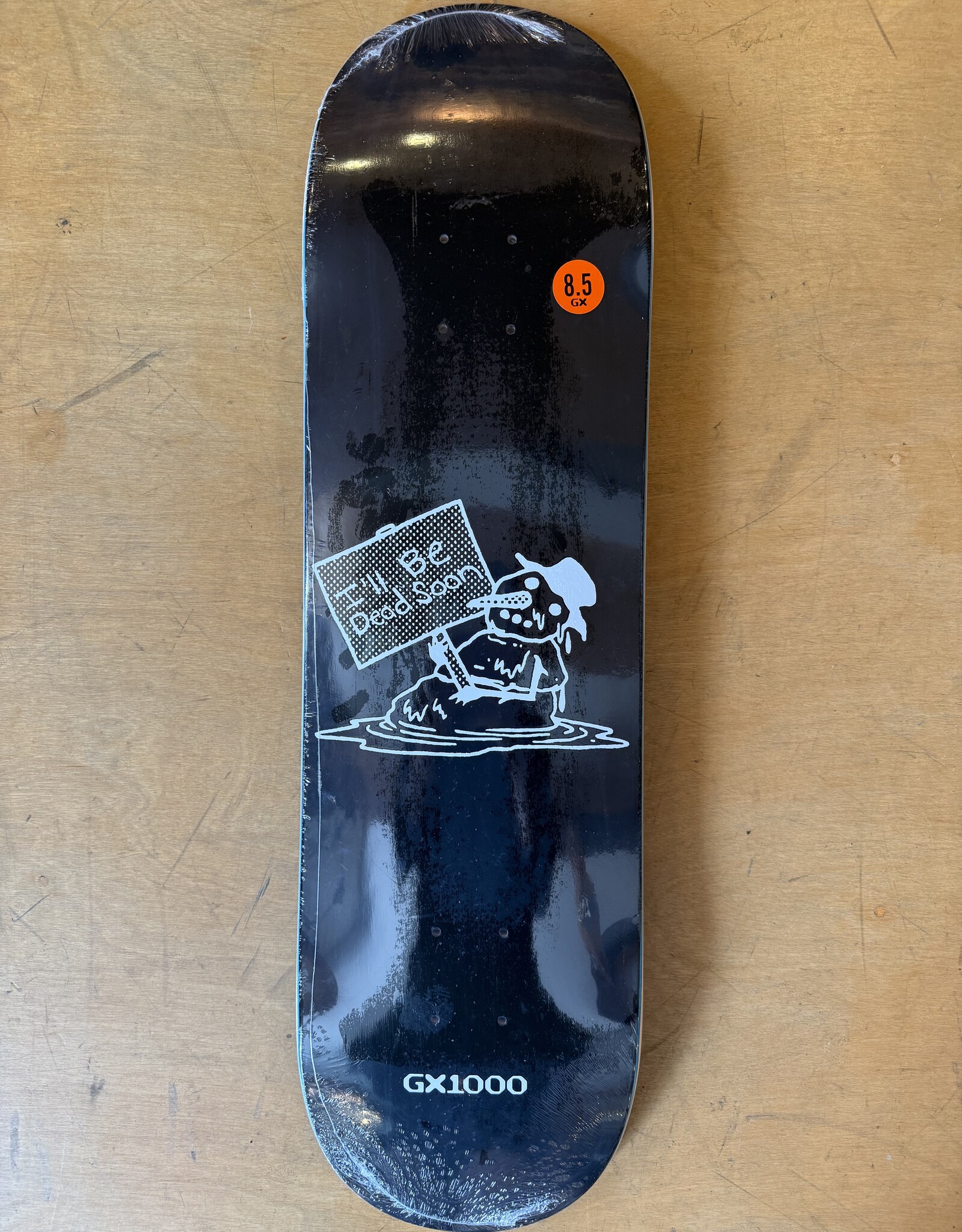 GX1000 Snowman Team Deck Black - 8.5