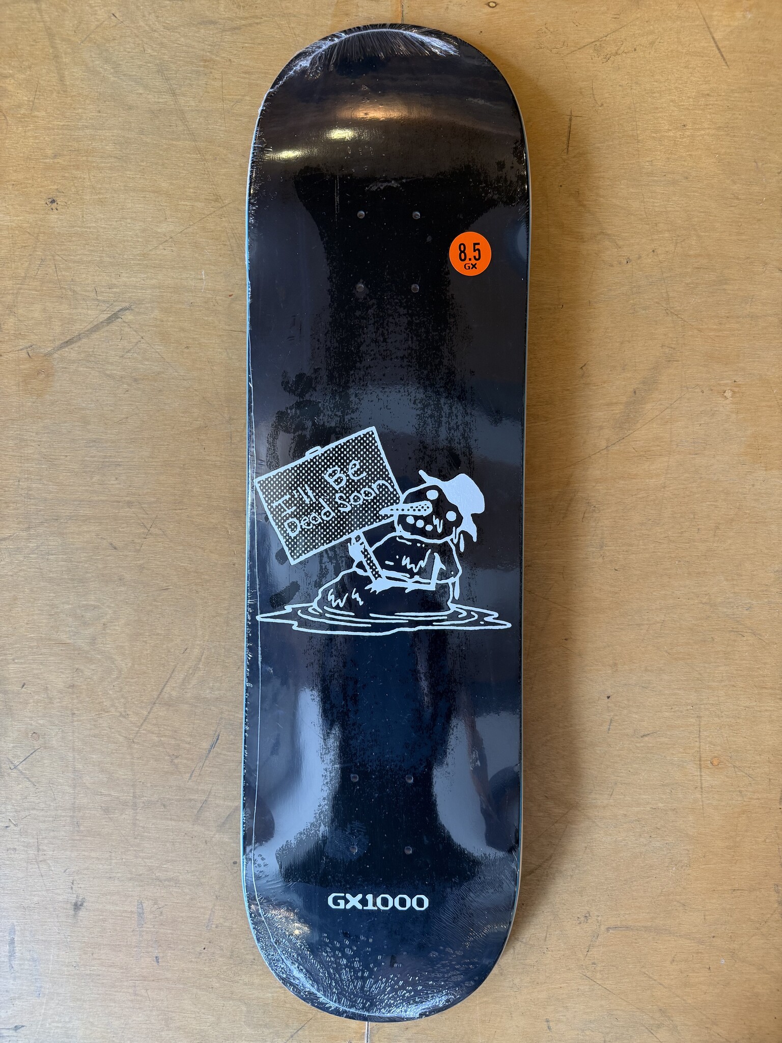 Snowman Team Deck Black - 8.5 - KINGSWELL - Los Feliz