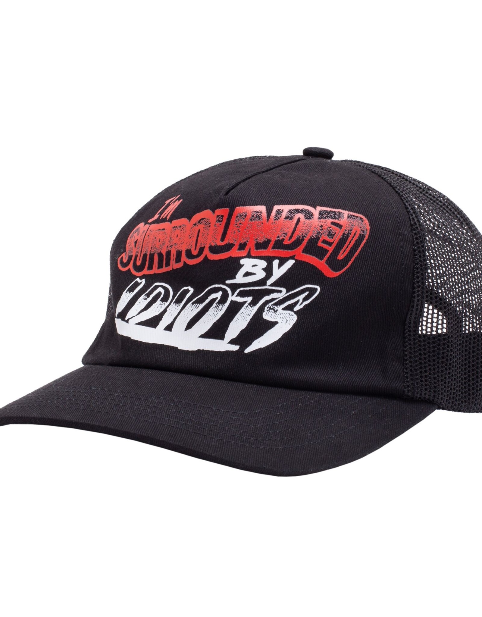 GX1000 Surrounded By Idiots Trucker Hat - Black