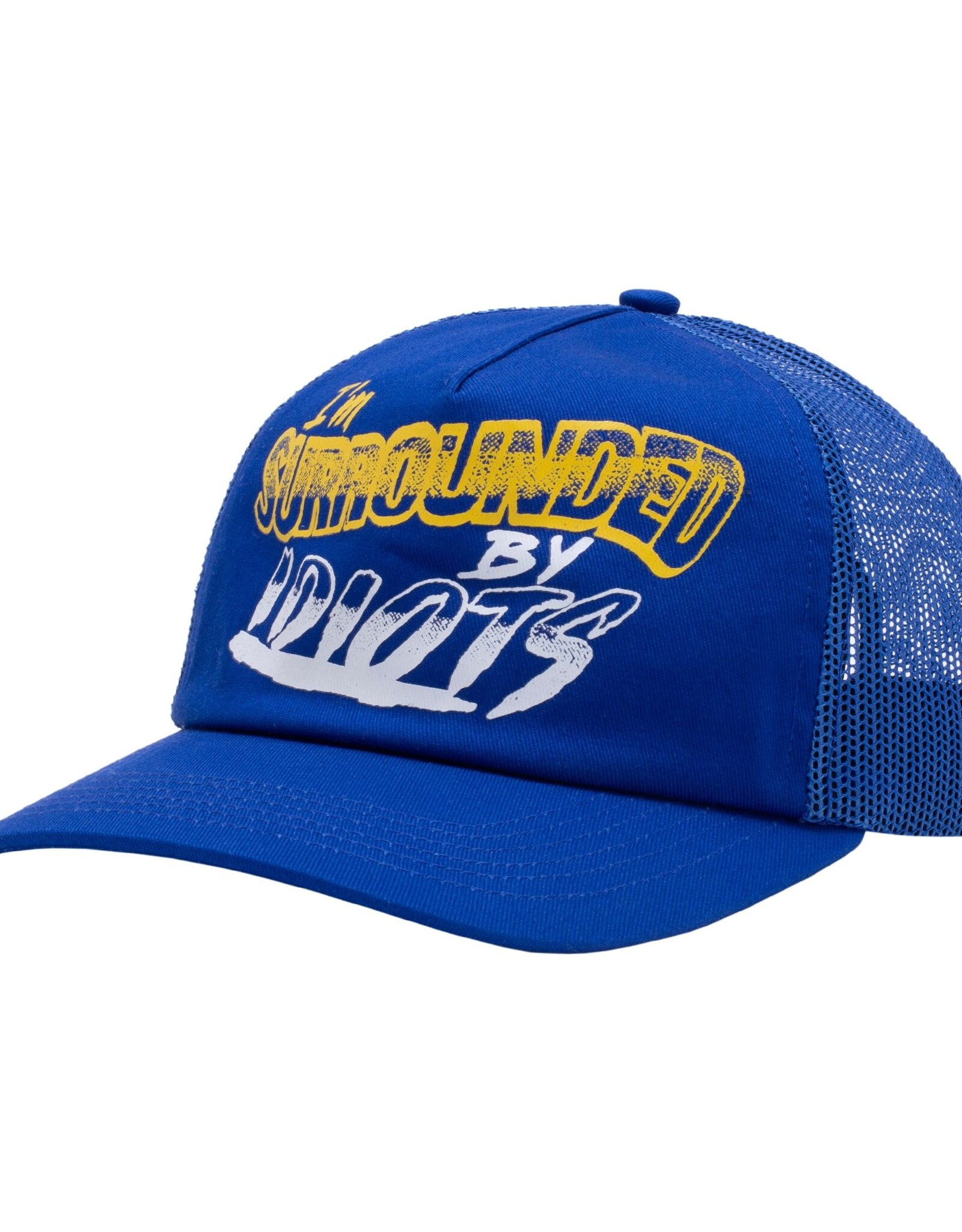 GX1000 Surrounded By Idiots Trucker Hat - Royal