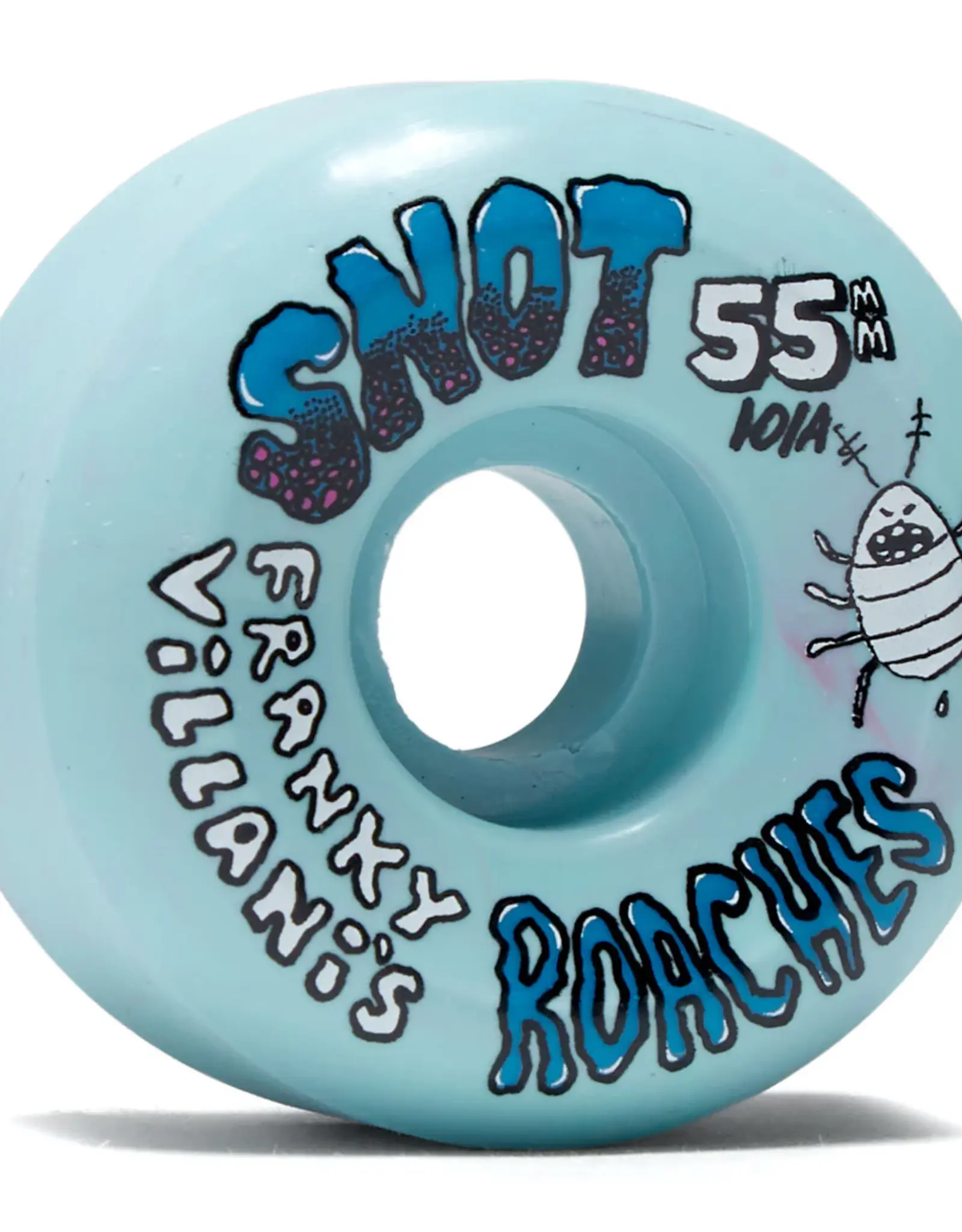 SNOT WHEEL CO. Franky Villani Roaches Ice Blue 101A - 55mm