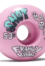 SNOT WHEEL CO. Franky Villani Skulls Pink 99A - 53mm