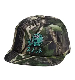 SNOT WHEEL CO. Japan Booger Logo Snapback Hat - Camo