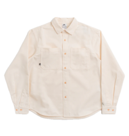 NIKE NIKE SB L/S CANVAS BUTTON UP SHIRT - GUAVA ICE/NEUTRAL OLIV