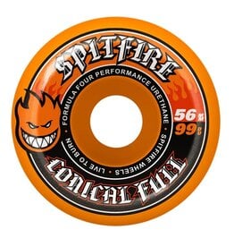 SPITFIRE F4 99 Orange Conical Full Wheel - 56mm