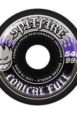 SPITFIRE F4 99 Black Conical Full Wheel - 54mm