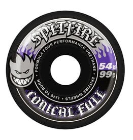 SPITFIRE F4 99 Black Conical Full Wheel - 54mm