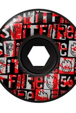 SPITFIRE 80 HD Ransom Black Radial Full Wheel - 56mm