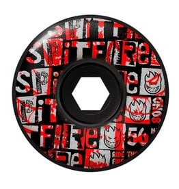 SPITFIRE 80 HD Ransom Black Radial Full Wheel - 56mm