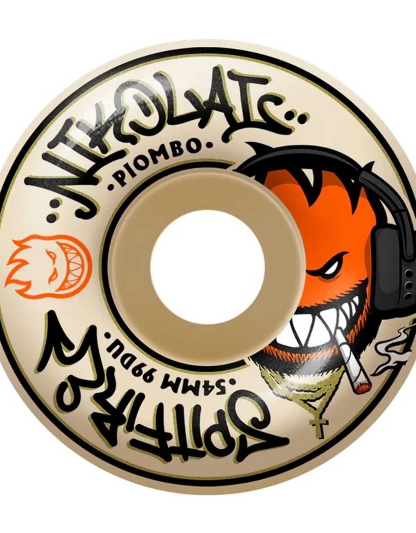 SPITFIRE F4 99 Nikolai Piombo Pro Edit Classic Wheel - 52mm