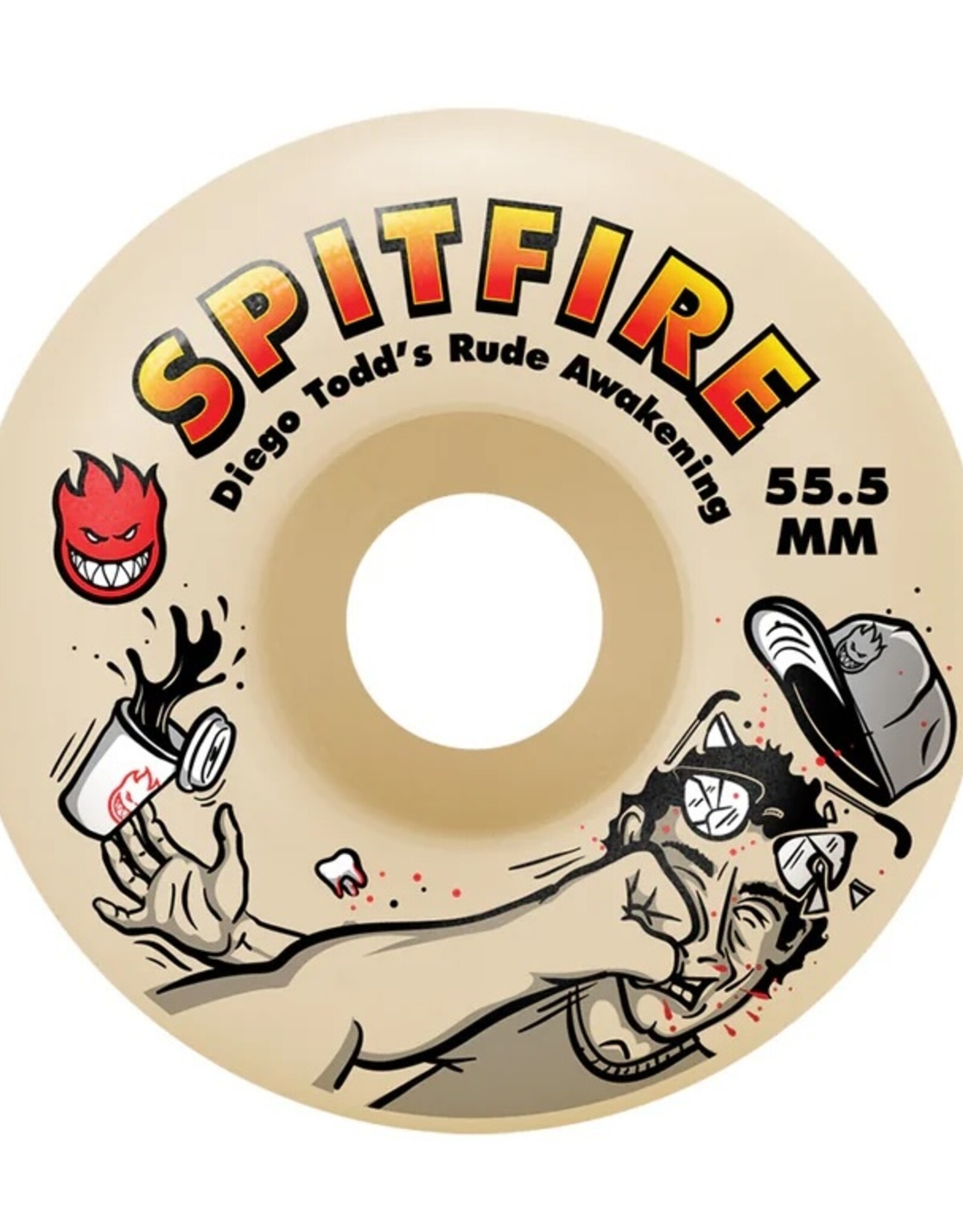 SPITFIRE F4 99 Diego Todd  Rude Awakening Classic Wheel - 55.5mm