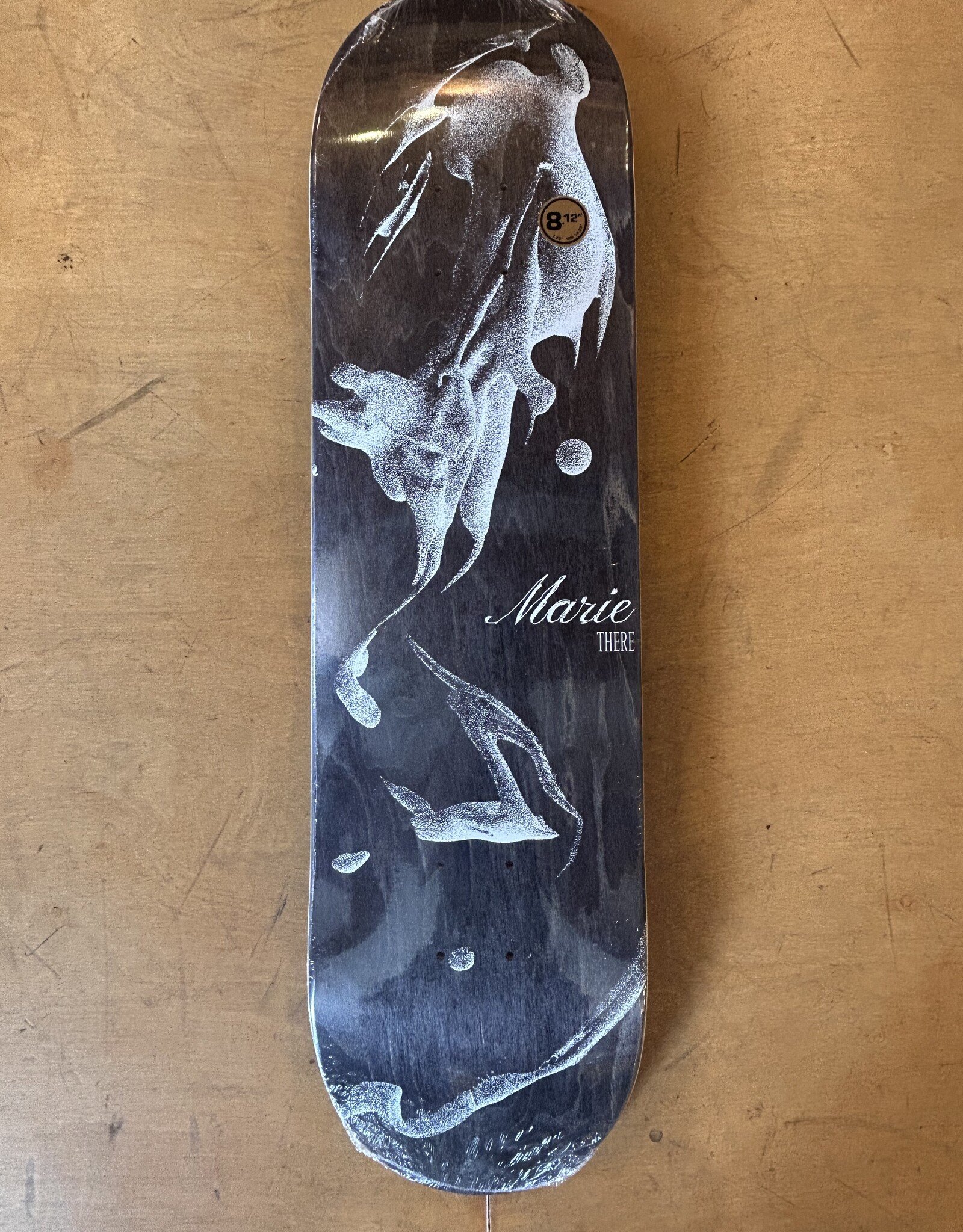 THERE SKATEBOARDS Marie de Courcy Delivery Pro Deck - 8.12