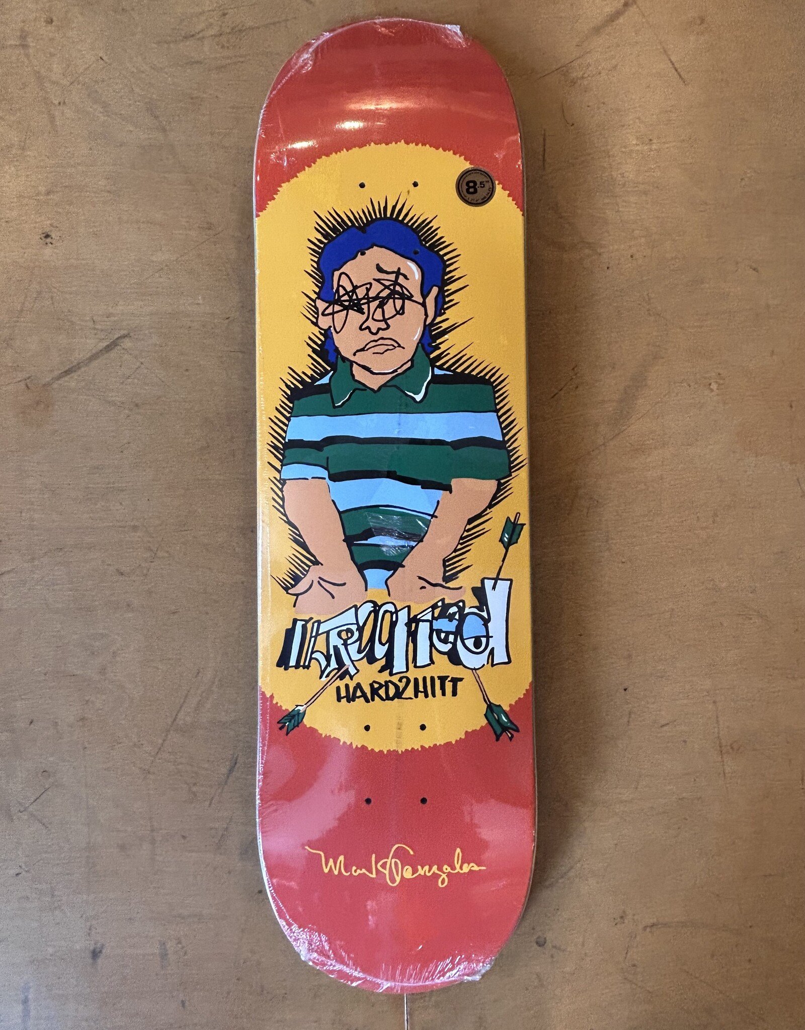 Mark Gonzales Hard 2 Hitt Pro Deck - 8.5