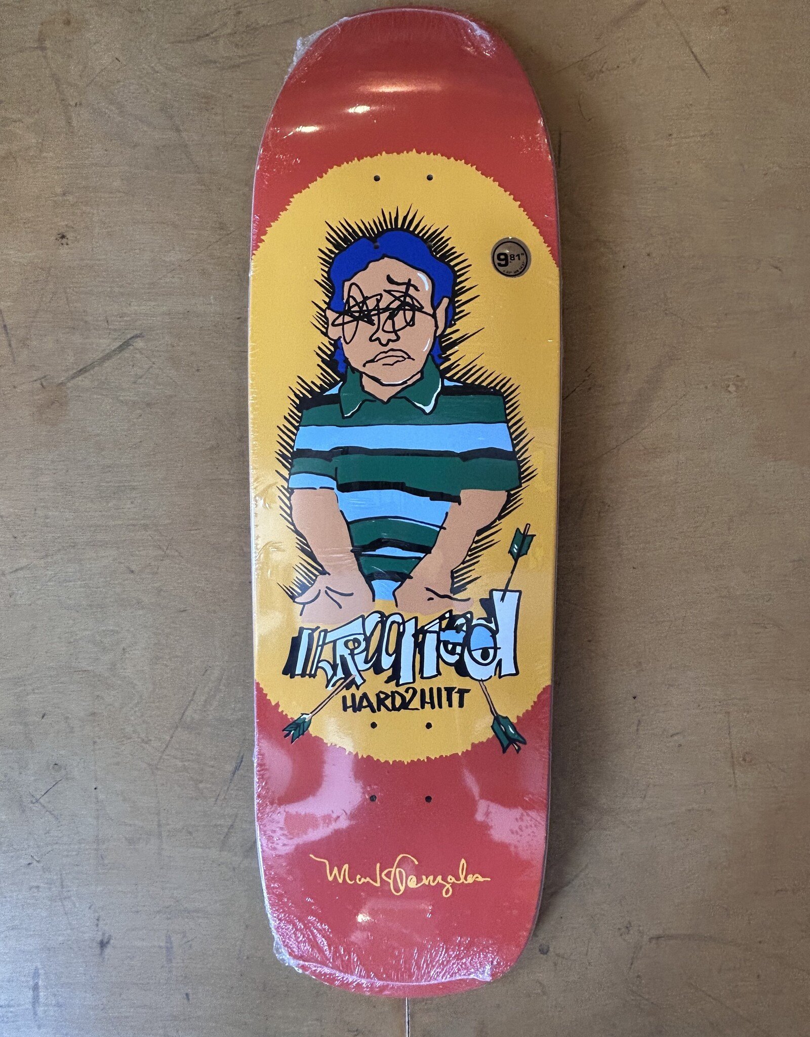 Mark Gonzales Hard 2 Hitt Pro Deck - 9.81