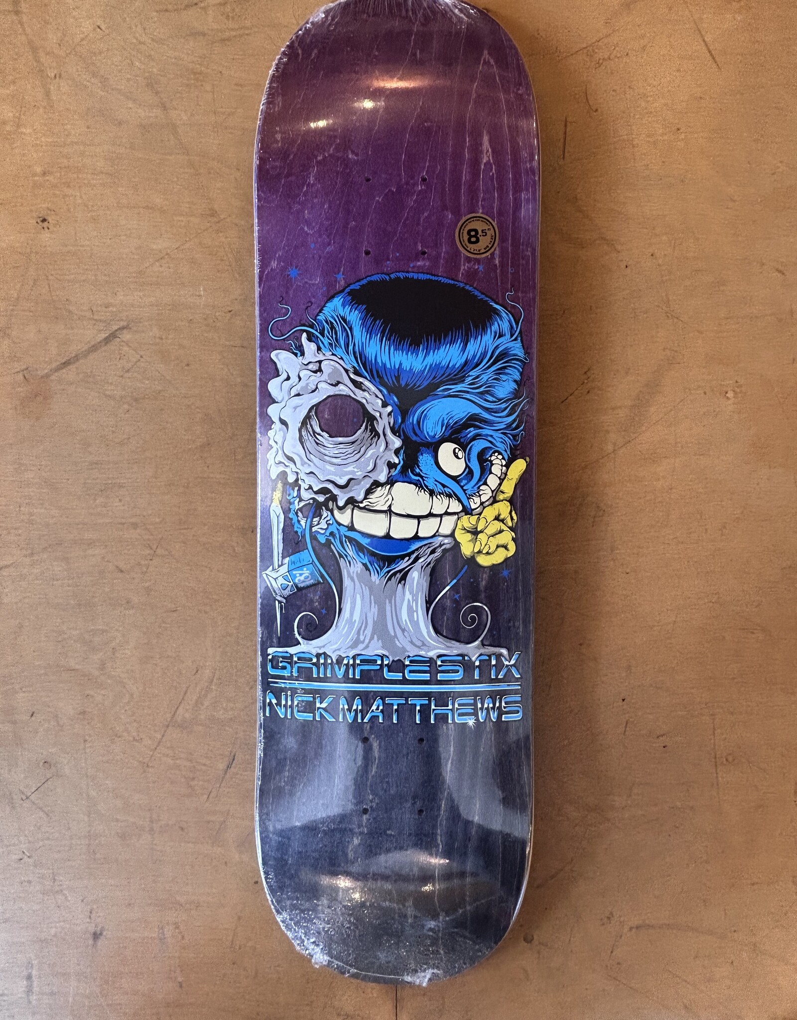 ANTI HERO Nick Matthews Grimplenator Pro Deck - 8.5
