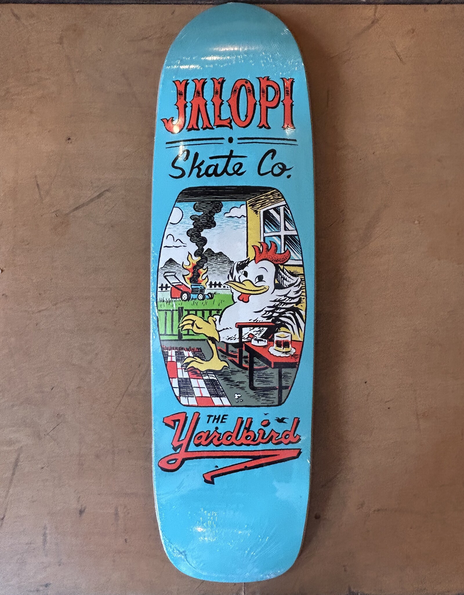 ANTI HERO Jalopi Yardbird Team Deck - 9.81