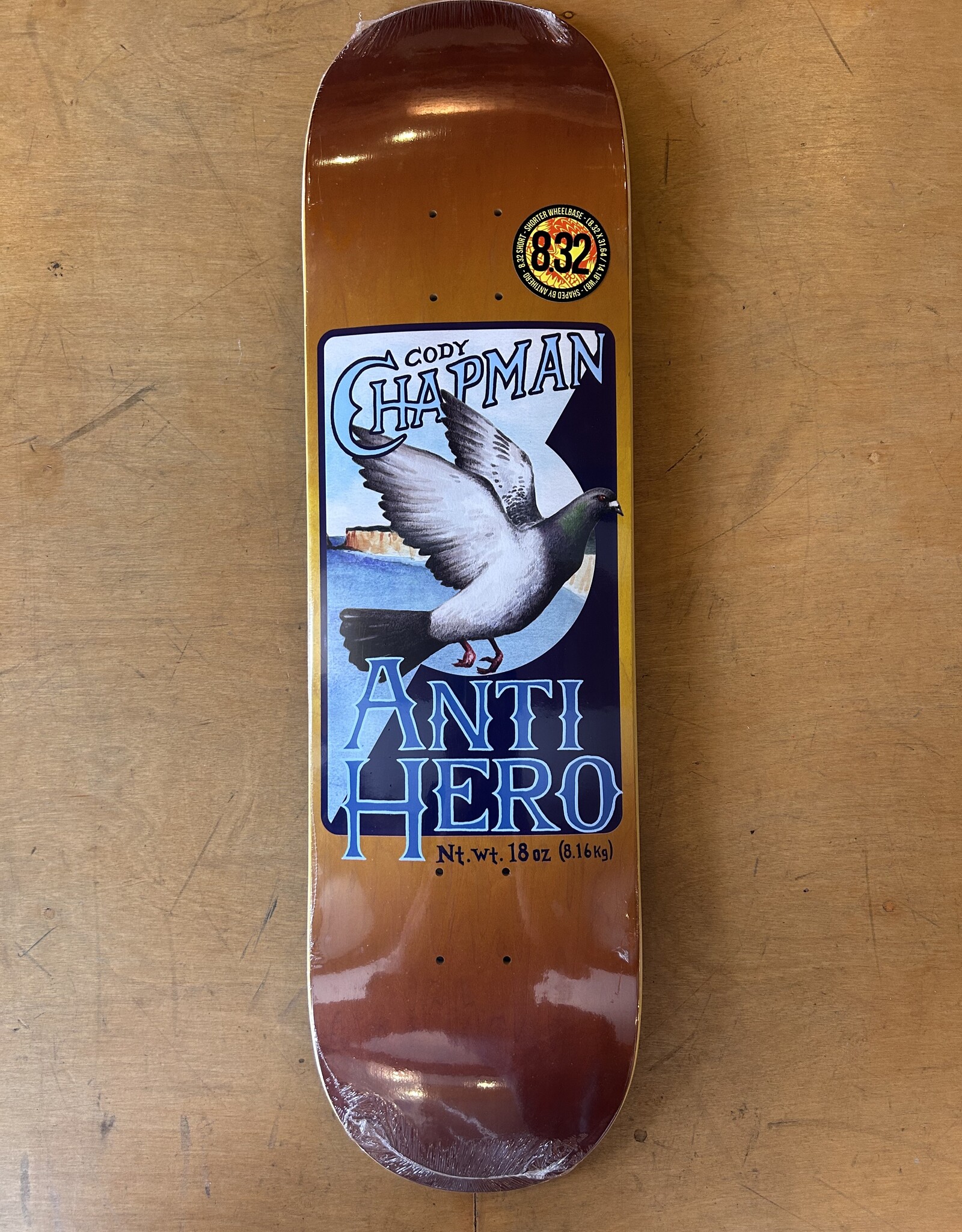 ANTI HERO Cody Chapman Homers Pro Deck - 8.32