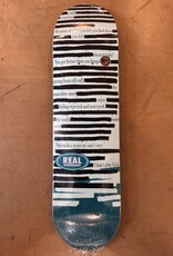 REAL SKATEBOARDS Non Fiction Team Deck - 8.12
