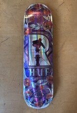 REAL SKATEBOARDS Huf Holographic Rainbow Cathedral Deck - 8.25
