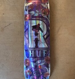 REAL SKATEBOARDS Huf Holographic Rainbow Cathedral Deck - 8.25
