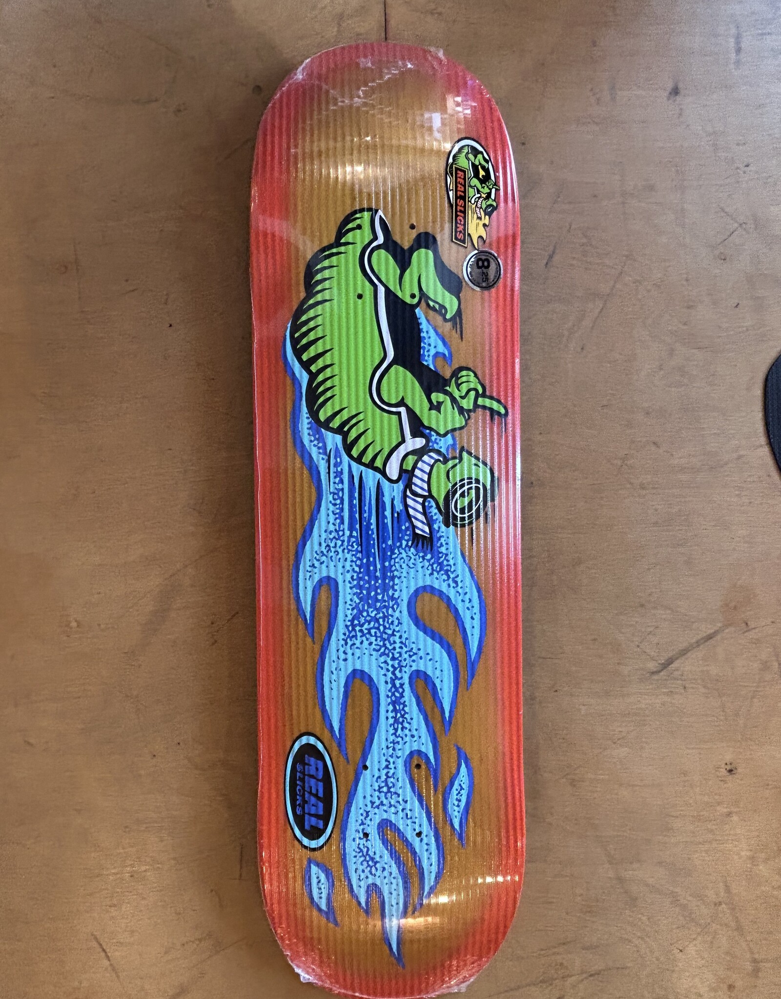 REAL SKATEBOARDS Team Real Slick Deck - 8.25