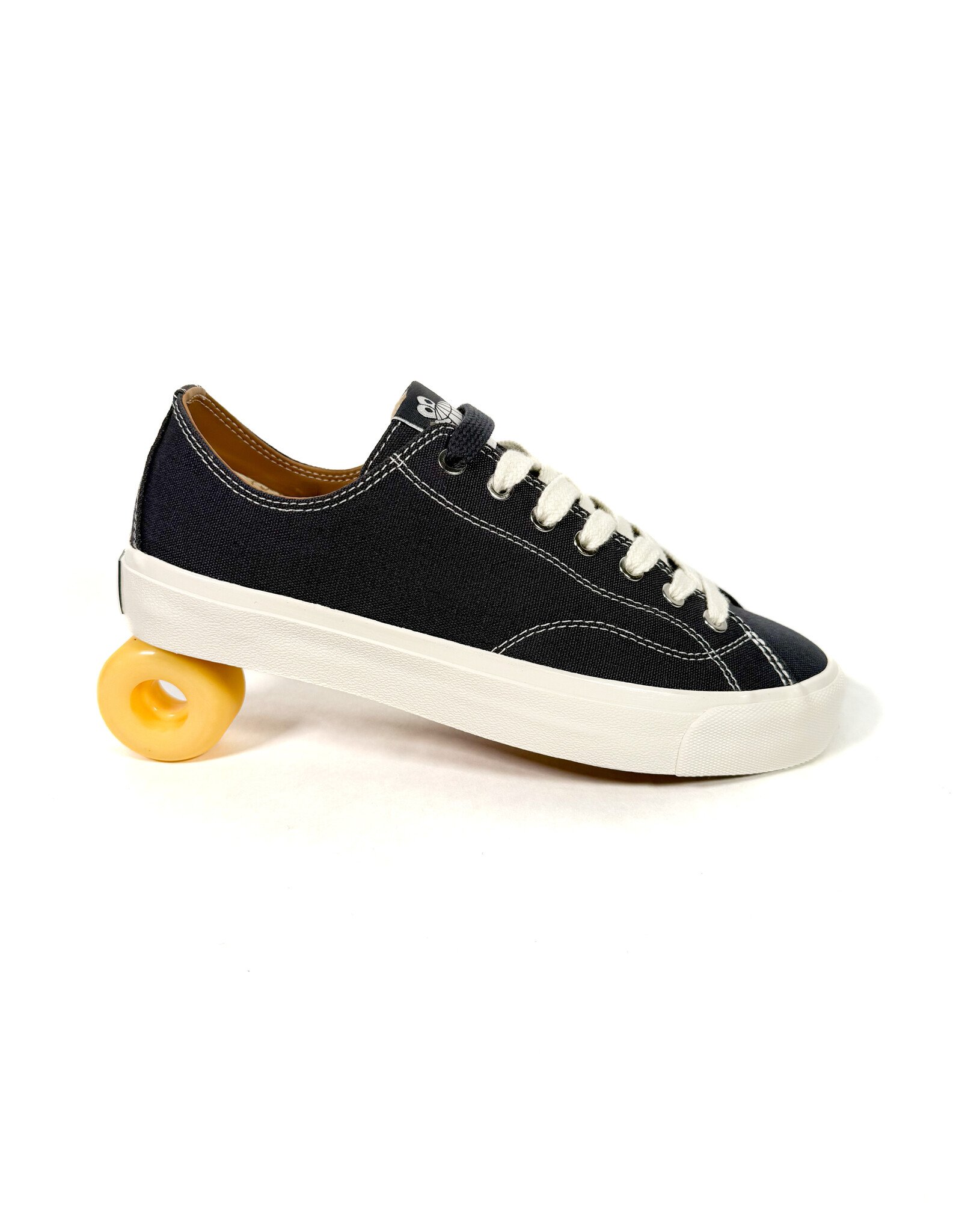 LAST RESORT AB VM003 Low Canvas - Ebony / White