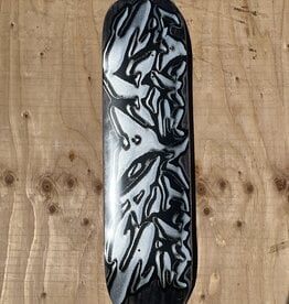 LATE NITE STARS Liquid Metal Logo Deck - 8.25