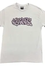 LATE NITE STARS LNS Logo Tee Shirt - Grey