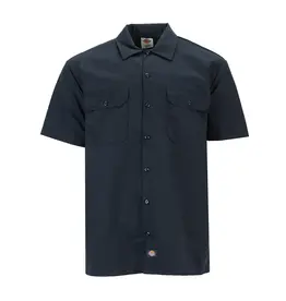 DICKIES Original Twill S/S Work Shirt - Dark Navy