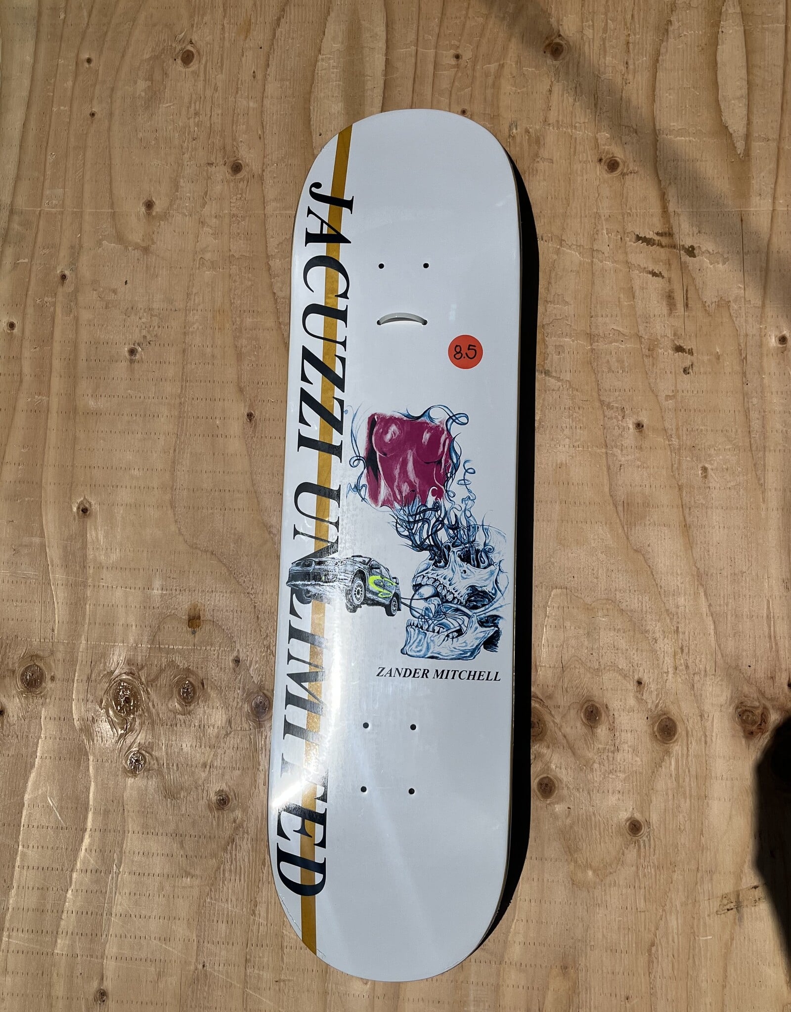 JACUZZI UNLIMITED Zander Mitchell Race Car Pro Deck - 8.5