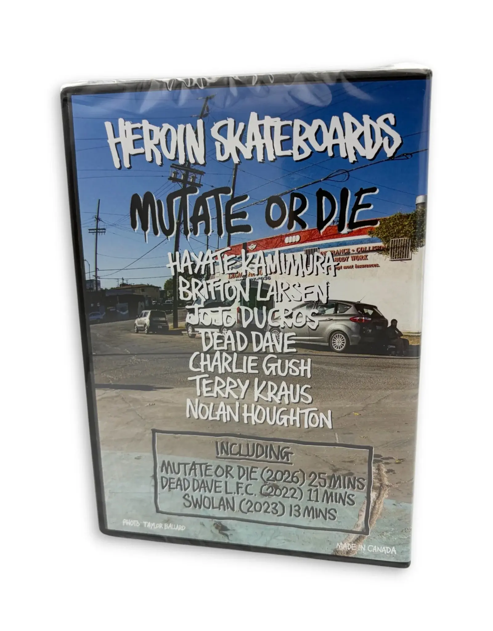 HEROIN Mutate or Die DVD