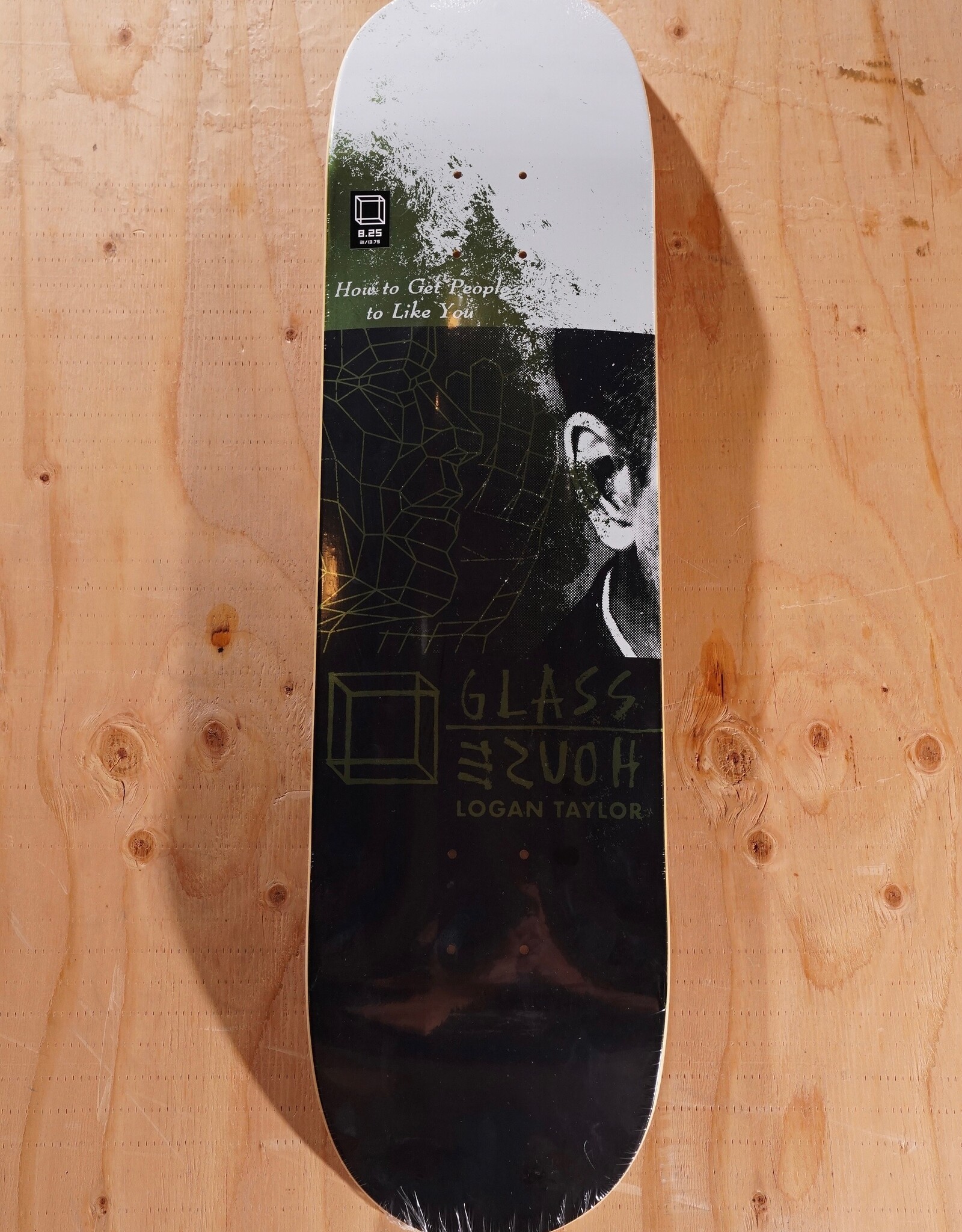 GLASS HOUSE Taylor Artificial Pro Model Deck - 8.25
