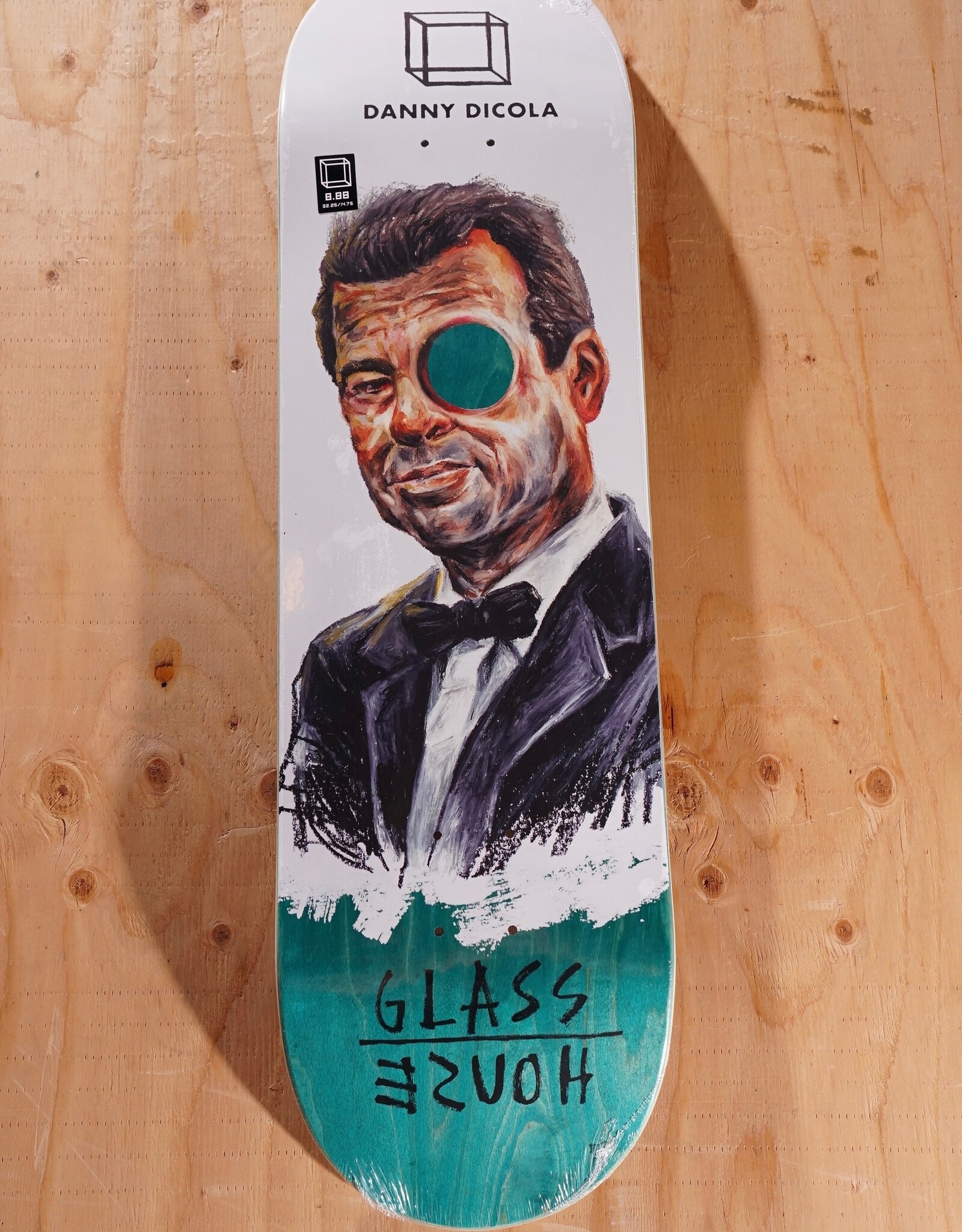 GLASS HOUSE Dicola Whole Man Pro Model Deck - 8.88