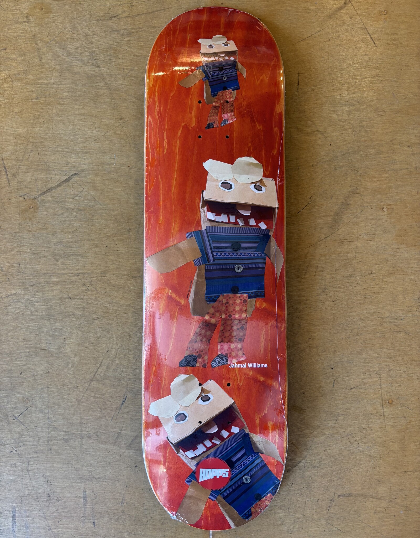 HOPPS Jahmal Williams Puppet Guy Pro Deck - 8.38