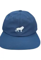 HOPPS Lion Nylon Snapback Hat - Navy / White