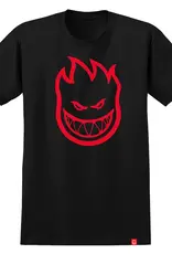 SPITFIRE Bighead Tee - Black/Red