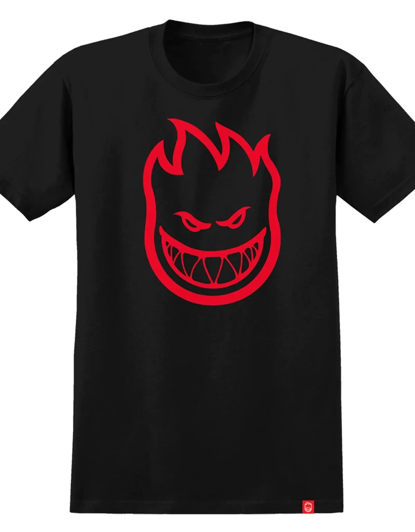 SPITFIRE Bighead Tee - Black/Red