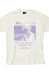 THE QUIET LIFE Ancient Wisdom / Modern Joy T-Shirt - Cream