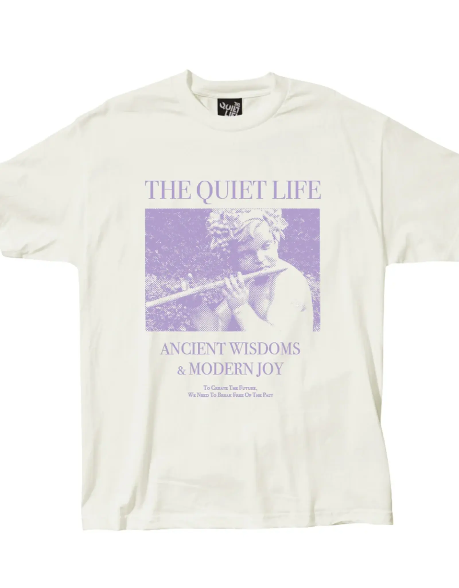 THE QUIET LIFE Ancient Wisdom / Modern Joy T-Shirt - Cream