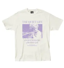 THE QUIET LIFE Ancient Wisdom / Modern Joy T-Shirt - Cream