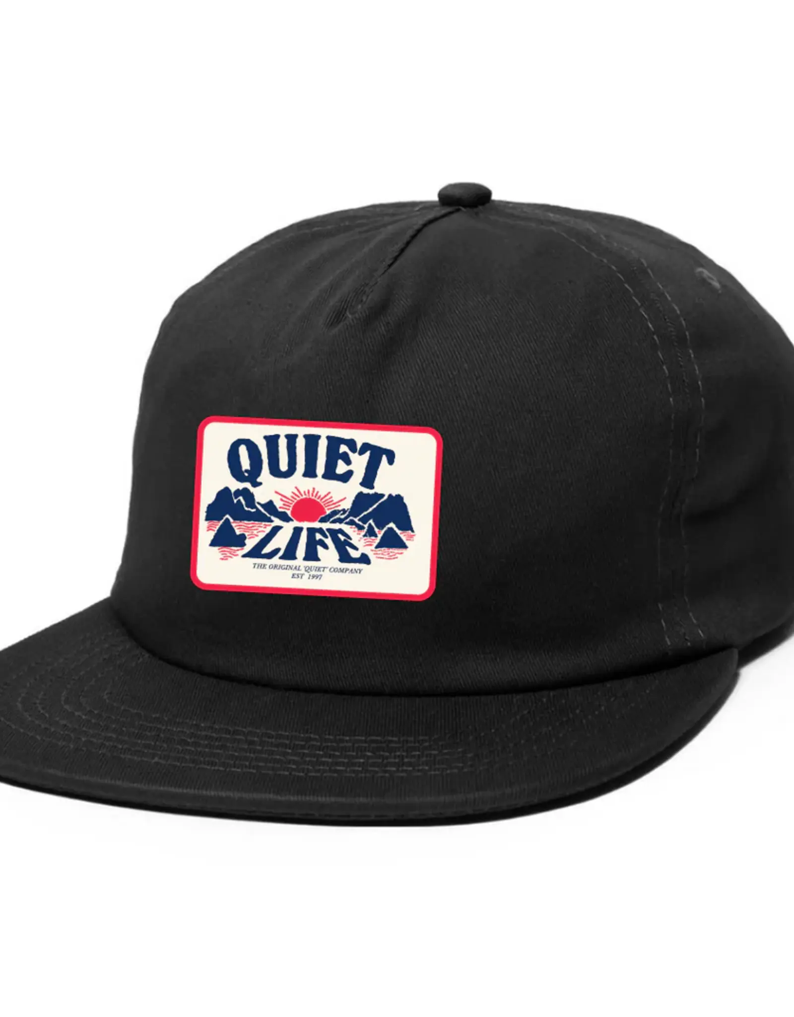 THE QUIET LIFE Sunset Patch Hat - Black