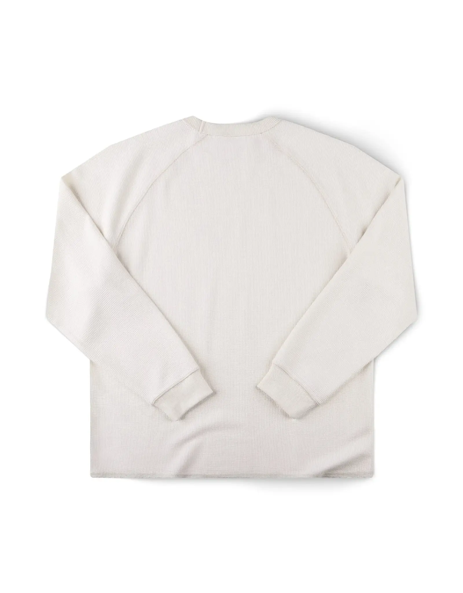 FORMER AG Raglan Waffle L/S Shirt - Bone