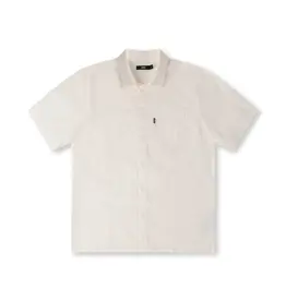 FORMER Legacy S/S Button Down Shirt  - Bone